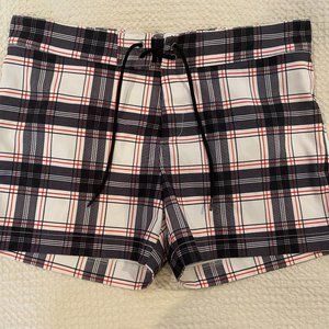 Parke & Ronen Black, White, & Red Swimsuit